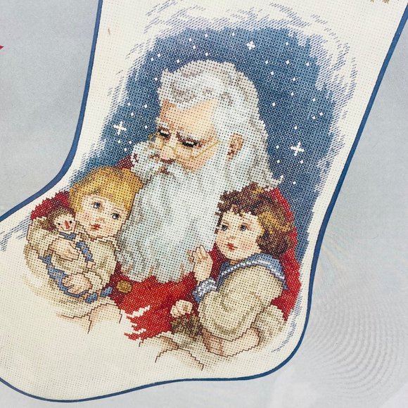 Cross Stitch "A Christmas Story" Stocking Kit by Needle Treasures - New/Sealed - Picture 3 of 8